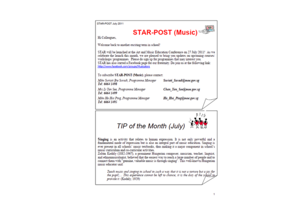 STAR-Post Music (Jul 2011)