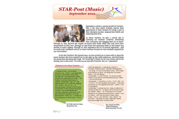 STAR-Post Music (Sep 2012)
