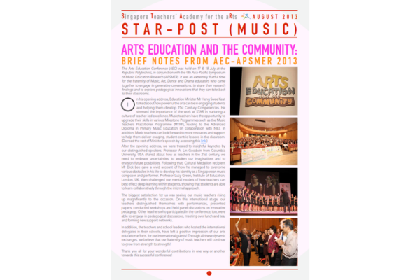 STAR-Post Music (Aug 2013)
